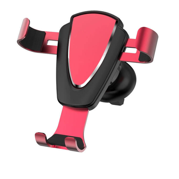 Multifunctional Mobile Phone Holder With Car Air Outlet Car Navigation Support Frame(Pleasant Red)