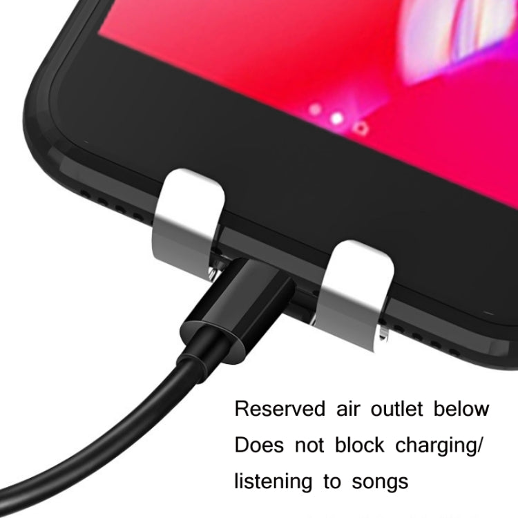 Multifunctional Mobile Phone Holder With Car Air Outlet Car Navigation Support Frame(Space Silver)