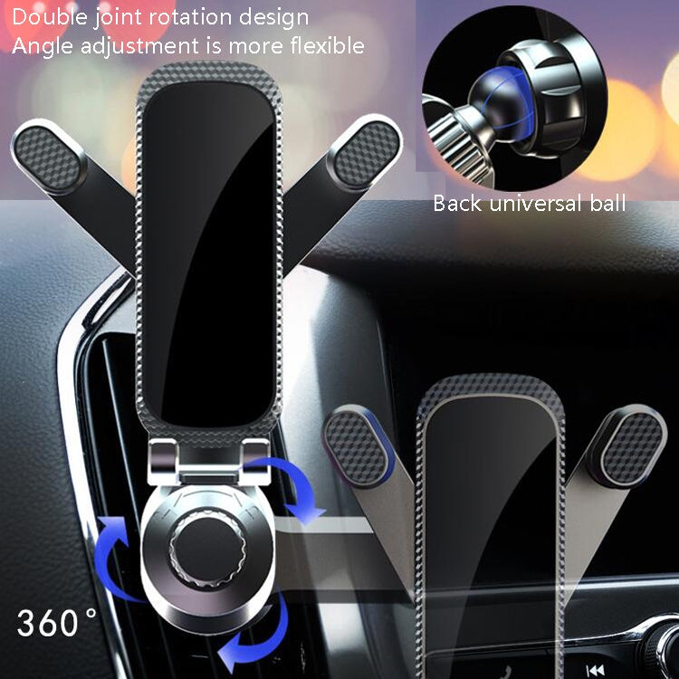 B-003 Car Mobile Phone Bracket Outlet Universal Extended Bracket(Black)