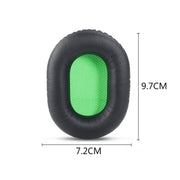2 PCS Headset Sponge Cover For Razer V2, Colour: Black Skin Black Net