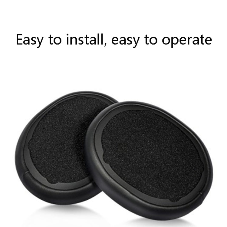 2 PCS Headphones Sponge Cover For Skullcandy Crusher 3.0 Wireless(Black)