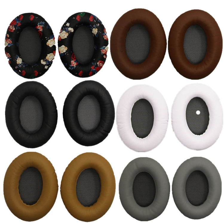 2 PCS Headset Sponge Cover For BOSE QC15 / QC3 / QC2 / QC25 / AE2 / AE2i(Gray  + Gray)