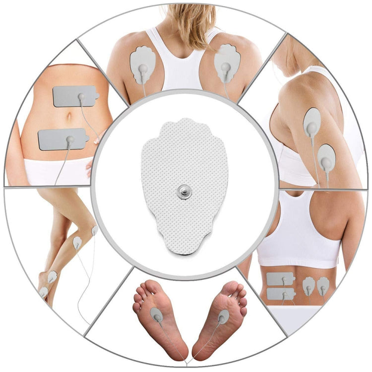 24-Mode Digital Electronic Pulse Massager Intelligent Whole Body Physical Therapy Meridian Massager, Specification: UK Plug(Black)