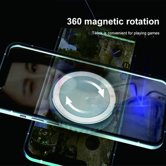 X6 Universal Mini Magnetic Mobile Phone Tablet Computer Semiconductor Radiator(High Gloss Black)