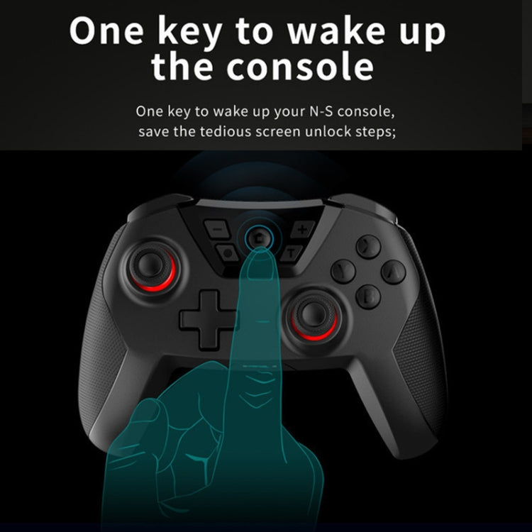 TNS-0118A Wireless Bluetooth Gamepad With Wake-Up NFC Function For Switch Pro