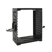 IPLAY Multi-Function Storage Bracket For Gamepad Card And Disc For PS4 / PS5 / Xbox / Switch (Black)