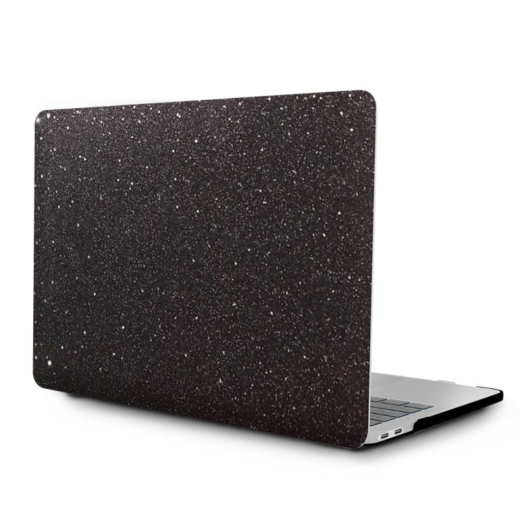 For MacBook Air 13 A1932 / A2179 / A2337 Plane PC Laptop Protective Case (Pure Black)