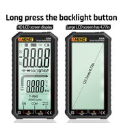 ANENG 620A Full Screen Smart Digital Multimeter(Red)