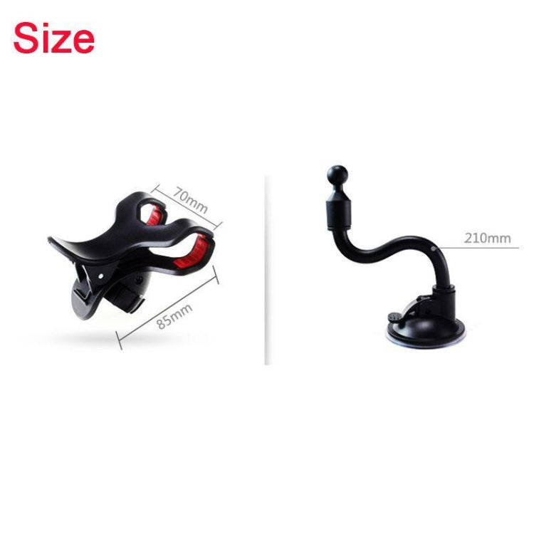 Universal Suction Cup Car Windshield Mount Phone Holder Glass Sticky Bracket