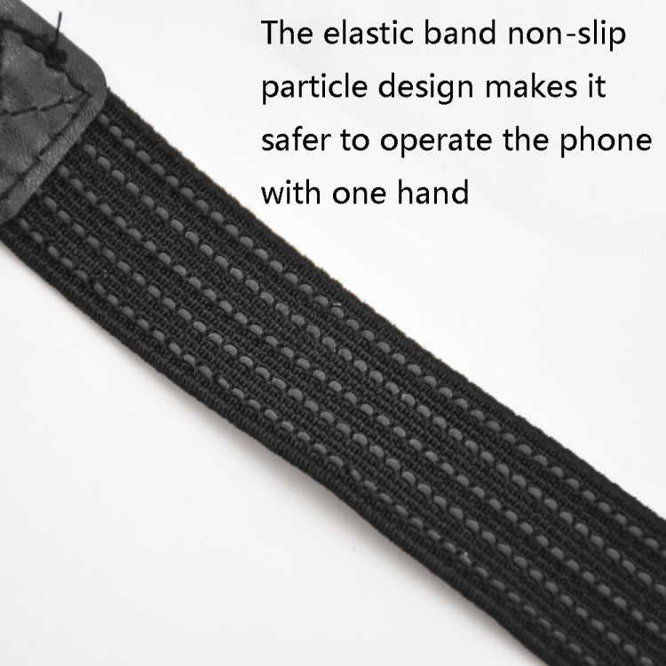 5 PCS Mobile Phone Back Strapping Bracket Lazy Phone And Tablet Back Stick Bracket, Style: 2 x 13cm (Black Iron Buckle)