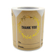 Kraft Paper Thank You Hot Stamping Sticker Gift Wrapping Decoration Label, Size: 50x75mm(K-74) - Sticker & Tags by PMC TechLife | Online Shopping South Africa | PMC TechLife