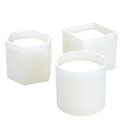BM-02 Flower Pot Cup Pen Holder Silicone Mold(Roun)