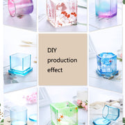BM-02 Flower Pot Cup Pen Holder Silicone Mold(Roun)