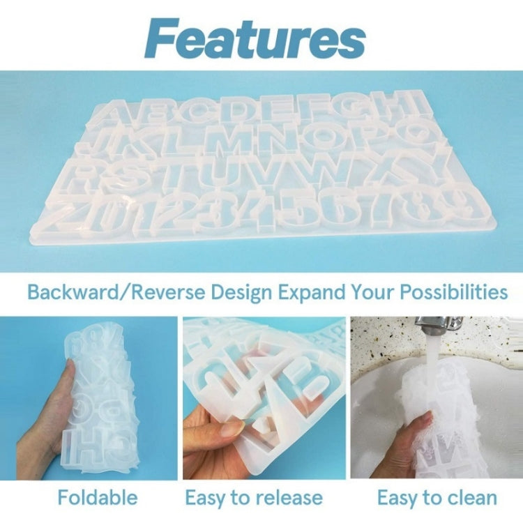 111PCS/Set DIY Mirror Silicone Pendant Mold, Crystal Epoxy Key Pendant Set(Mold)