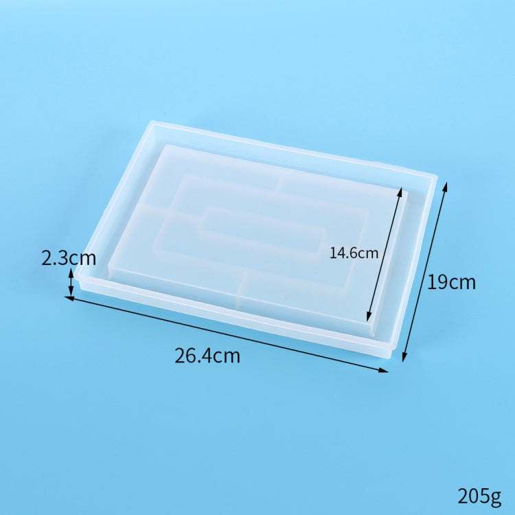 DIY Crystal Elastic Mold Silicone Mold, Specification: 60-547 Puzzle