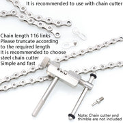Mountain Road Bike Chain Electroplating Chain, Specification: 10 Speed