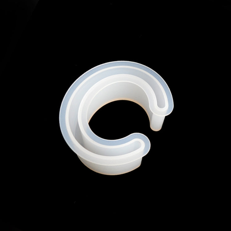 C Type Bracelet Half-Opening Mould DIY Crystal Epoxy Silicone Mould(MD1005)