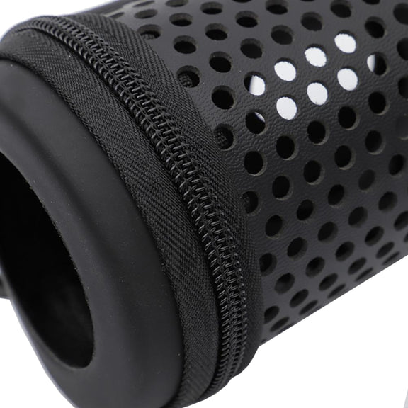 For JBL Flip 5 Bluetooth Speaker Storage Box Kaleidoscope Hollow Protective Cover(Black)