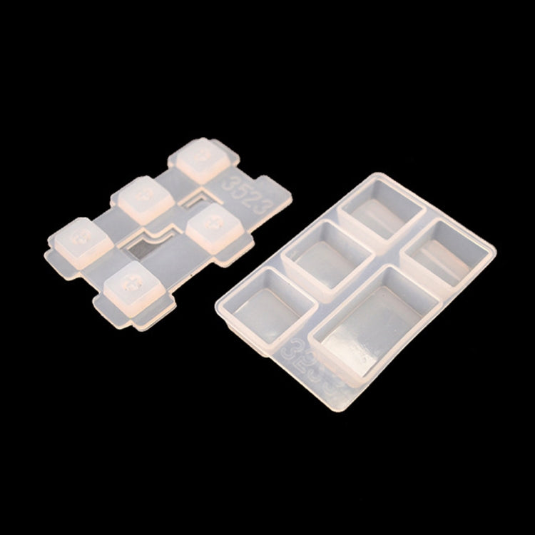 2 PCS DIY Keycap Silicone Mold OEM Mechanical Keyboard Silicone Mold, Style: MD3523