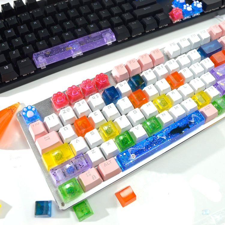 2 PCS DIY Keycap Silicone Mold OEM Mechanical Keyboard Silicone Mold, Style: MD3523