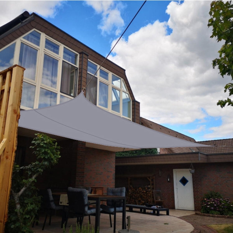 Outdoor Garden Sunshade Sail Water-resistant Anti-UV Canopy, Size: 3m x 6m(Beige)