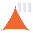 Triangle Outdoor Garden Sunshade Sail Waterproof Anti-UV Canopy, Size: 4m x 4m x 4m(Orange) - free shipping - PMC TechLife - Order now!