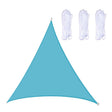 Triangle Outdoor Garden Sunshade Sail Waterproof Anti-UV Canopy, Size: 6m x 6m x 6m(Lake Blue) - Tents & Accessories by PMC TechLife | Online Shopping South Africa | PMC TechLife