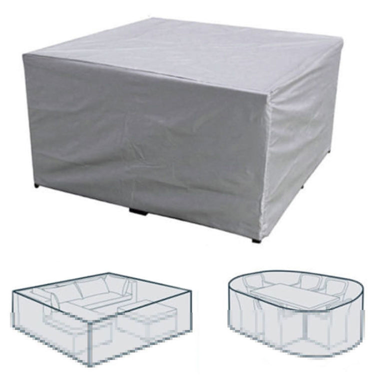 Outdoor Garden Tables And Chairs Dustproof And Water-resistant Cover, Size: 152x104x71CM