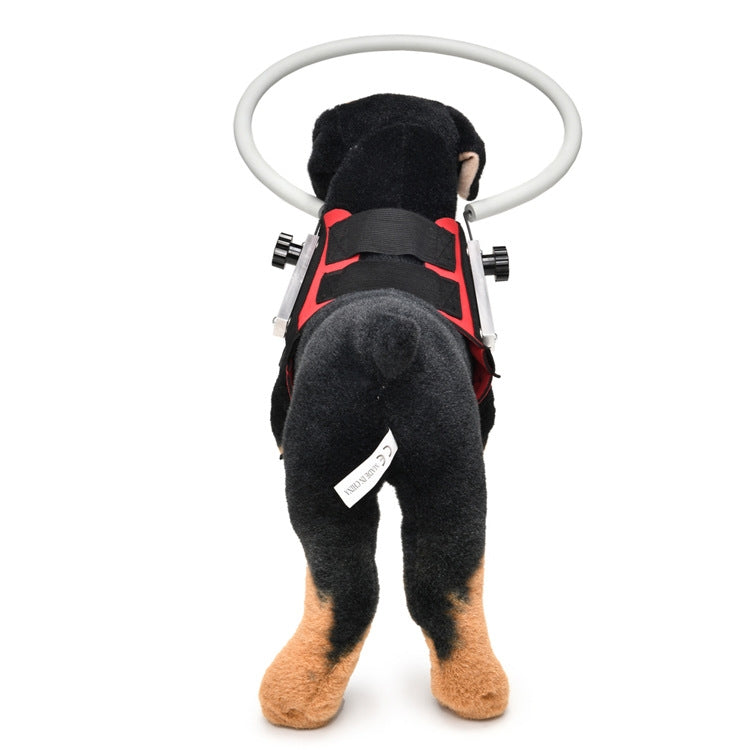 Dog Blindness Anti-Collision Ring Animal Protection Ring Cover Guide Ring, Specification: M(Red)