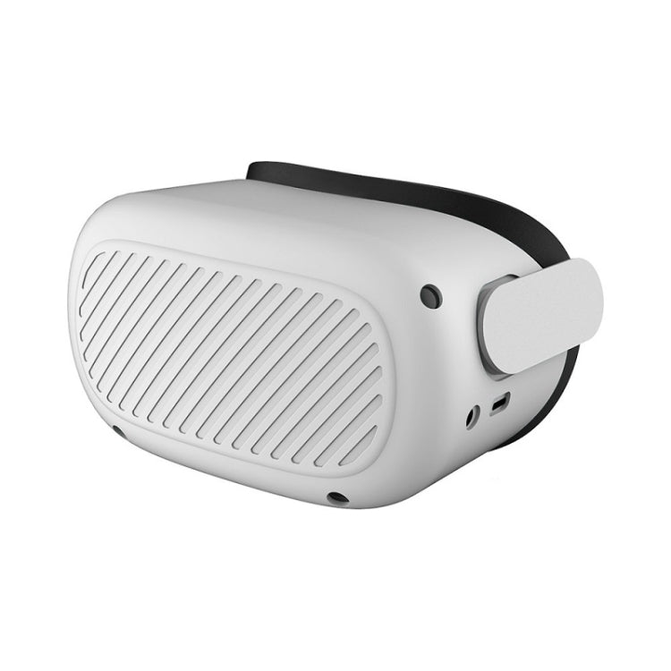 VR Glasses Silicone Water-resistant Dust-Proof And Fall-Proof Protective Shell For Meta Quest(White)