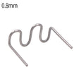 500pcs /Pack Auto Bumper Plastic Repair Welding Machine Hot Melt Plastic Welding Tool Welding Wire Patch, Style: Patch 8 0.8mm - Trunk & Bumper Accessories by PMC TechLife | Online Shopping South Africa | PMC TechLife | Buy Now Pay Later Mobicred