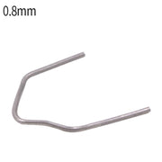 500pcs /Pack Auto Bumper Plastic Repair Welding Machine Hot Melt Plastic Welding Tool Welding Wire Patch, Style: Patch 12 0.8mm