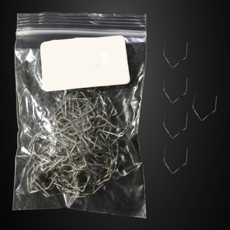 500pcs /Pack Auto Bumper Plastic Repair Welding Machine Hot Melt Plastic Welding Tool Welding Wire Patch, Style: Patch 12 0.8mm