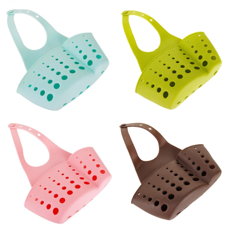 TM15008 Adjustable Snap-On Sink Storage Hanging Basket Kitchen Drain Hanging Bag(Random Color Delivery)