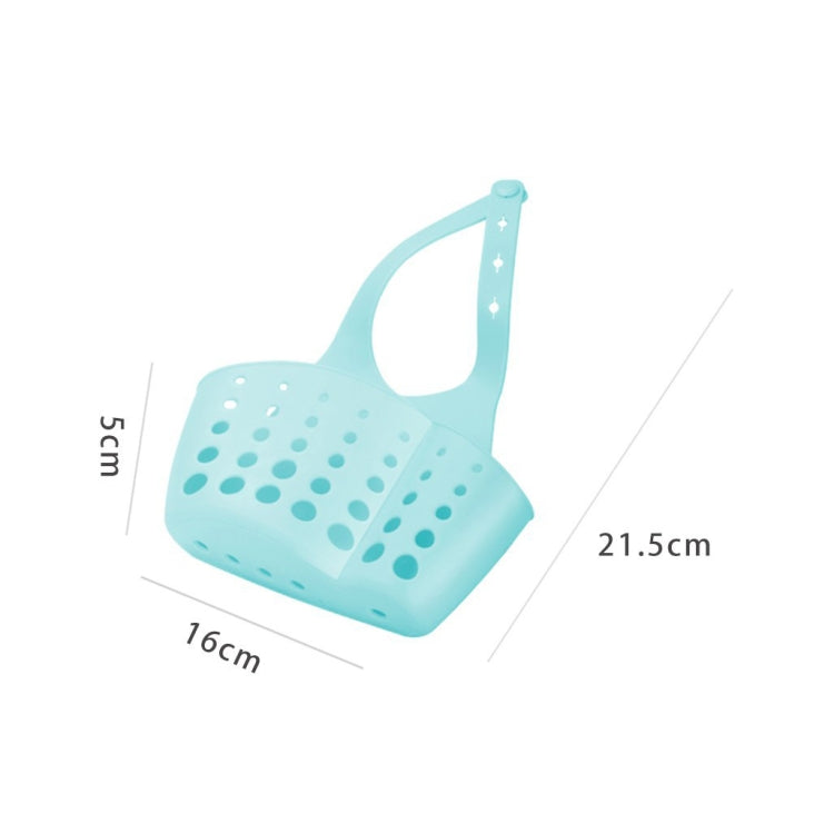 TM15008 Adjustable Snap-On Sink Storage Hanging Basket Kitchen Drain Hanging Bag(Random Color Delivery)