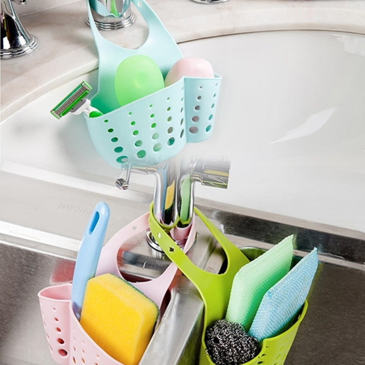 TM15008 Adjustable Snap-On Sink Storage Hanging Basket Kitchen Drain Hanging Bag(Random Color Delivery)