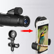 Eyeskey Telescope Phone Holder Camera Holder Telescope Universal Astronomical Mirror Phone Clip, Shape: CM-8M / S(Black) - Accessories by Eyeskey | Online Shopping South Africa | PMC TechLife | Buy Now Pay Later Mobicred
