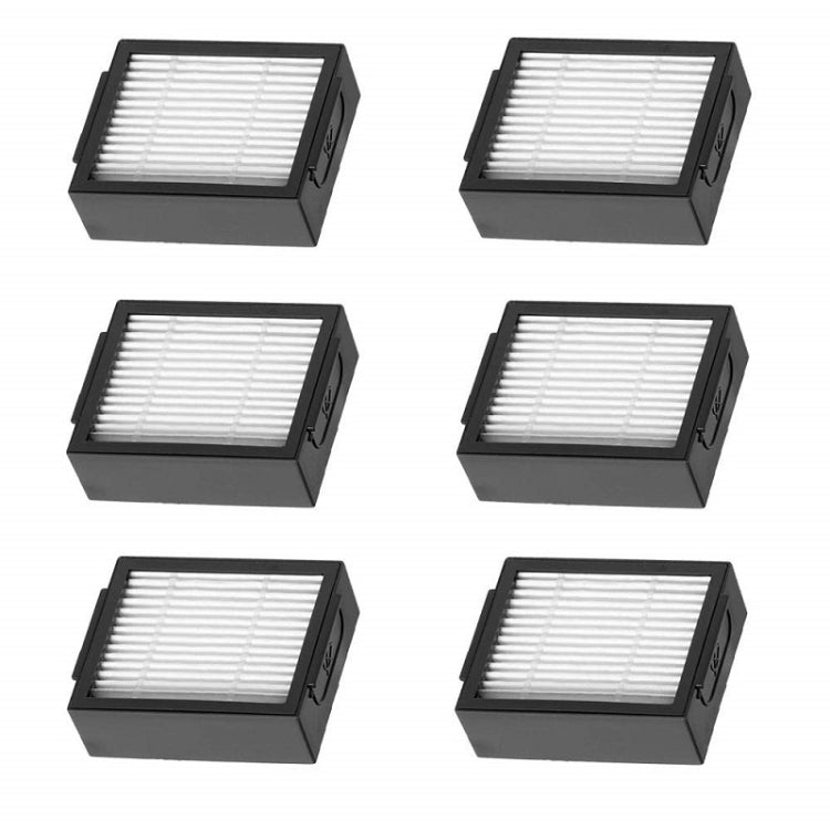Sweeping Robot Hypa Filter For Irobot I7 I7+ E5 E6(6 Filters + Brush)