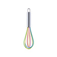 Silicone Egg Beater Home Egg Mixer Kitchen Gadgets Cream Baking Tools, Colour: 8 inch Colorful - Stirrer & Squeezer by PMC TechLife | Online Shopping South Africa | PMC TechLife