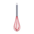 Silicone Egg Beater Home Egg Mixer Kitchen Gadgets Cream Baking Tools, Colour: 10 inch Red - Stirrer & Squeezer by PMC TechLife | Online Shopping South Africa | PMC TechLife