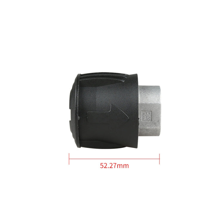 Aluminum Conversion Joint M22 / 14 Cleaning Machine Water Pipe Adapter For Karcher