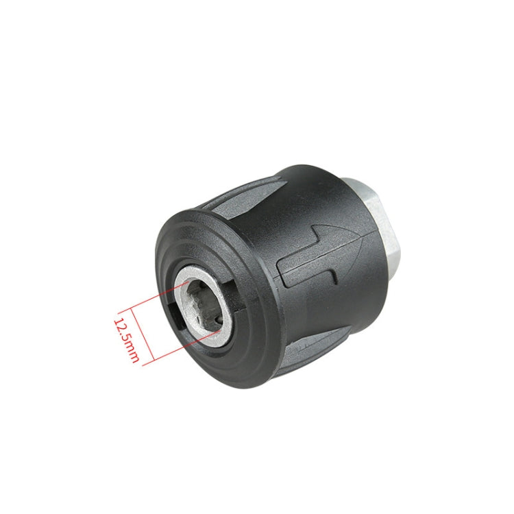 Aluminum Conversion Joint M22 / 14 Cleaning Machine Water Pipe Adapter For Karcher