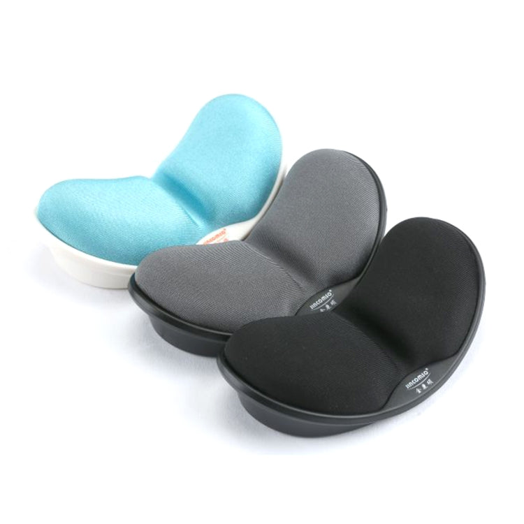 Jincomso V1C Slow Rebound Wristband Mouse Pad Ergonomic Memory Foam Mechanical Keyboard Hand Rest(Black)