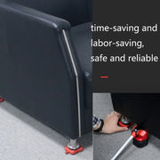 13 PCS / Set Mover Adjustable Height Moving Tool Set With Pry Type Heavy Furniture Moving Roller