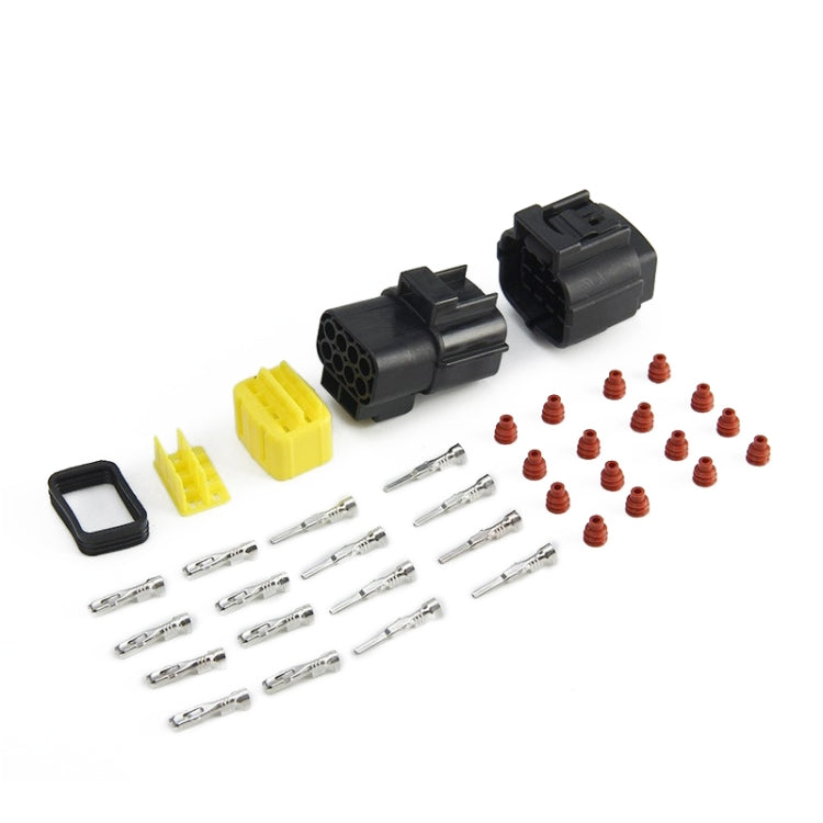 4 Sets  DJ70816Y 8 Holes Automobile Water-resistant Plug Connector Automobile Plug-In Oil Pump Wiring Harness Generator Plug Set