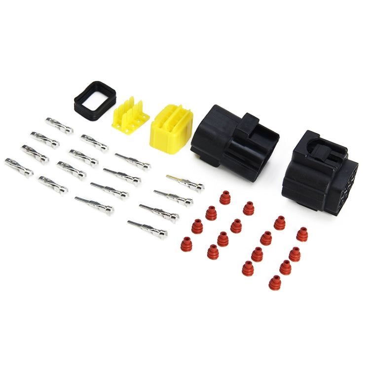 4 Sets  DJ70816Y 8 Holes Automobile Water-resistant Plug Connector Automobile Plug-In Oil Pump Wiring Harness Generator Plug Set