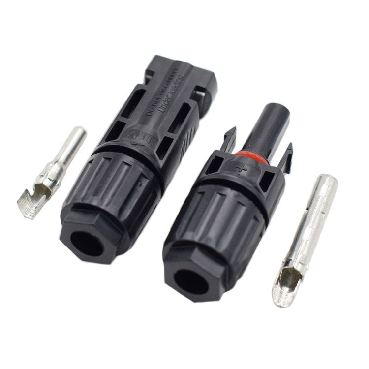 10 Sets MC4 Solar Photovoltaic Connector Water-resistant Flame-Retardant Socket