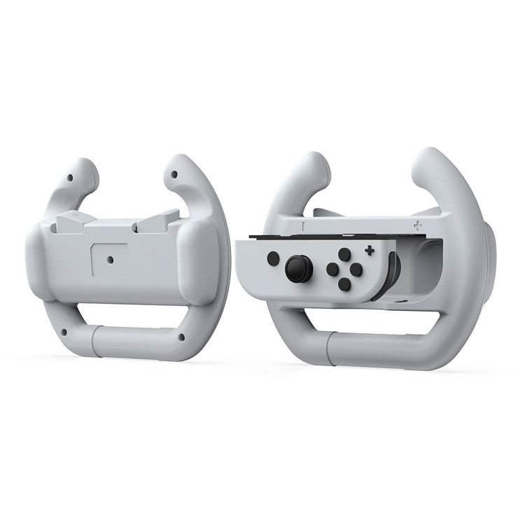 DOBE Left And Right Handle Steering Wheel For Switch OLED / Switch, Specification： Red + Blue（2PCS/Pack）