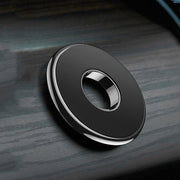 Q6 Car Magnetic Mobile Phone Holder Round Car Dashboard Navigation Bracket(Black)