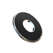Q6 Car Magnetic Mobile Phone Holder Round Car Dashboard Navigation Bracket(Silver)